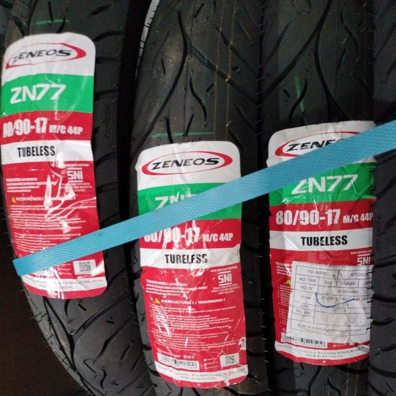 Jual BAN ZENEOS UK 80/90-17 TUBLES | Shopee Indonesia