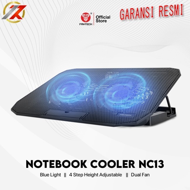 Jual FANTECH NC13 NC-13 NOTEBOOK COOLER Cooling Pad | Shopee Indonesia