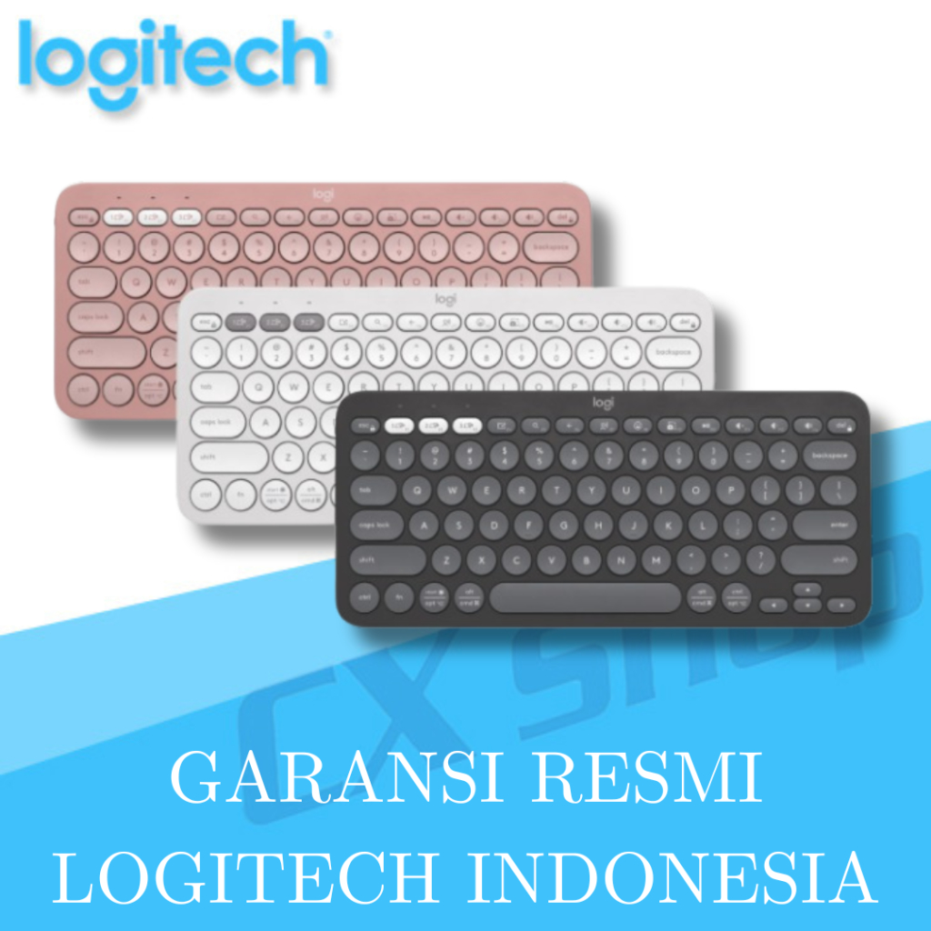 Jual Logitech Pebble Keys2 K380s Keyboard Wireless Bluetooth ...