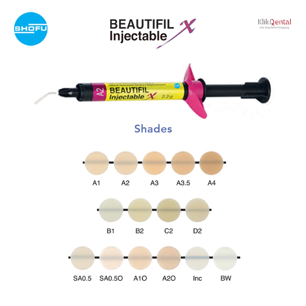 Jual KLIK DENTAL PROMO BUNDLE INJECTABLE X SHOFU | Shopee Indonesia