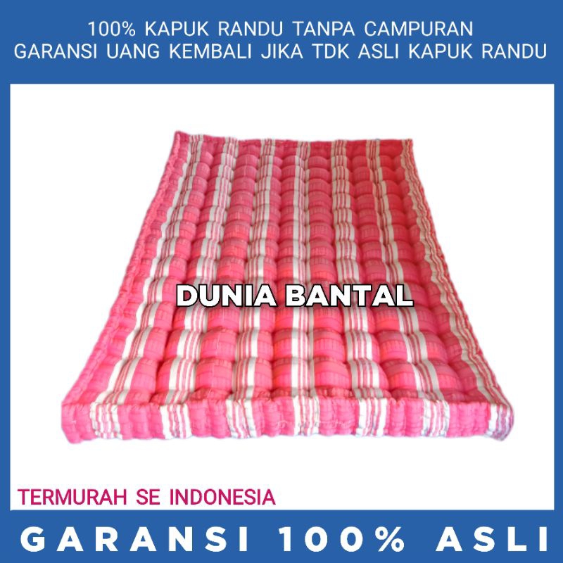 Jual KASUR KAPUK ASLI RANDU TANPA CAMPURAN 120x200 | Shopee Indonesia