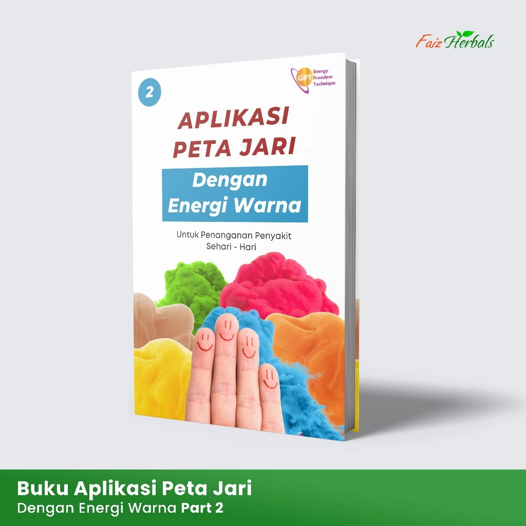Buku Aplikasi Peta Jari Dengan Energi Warna Jilid 2