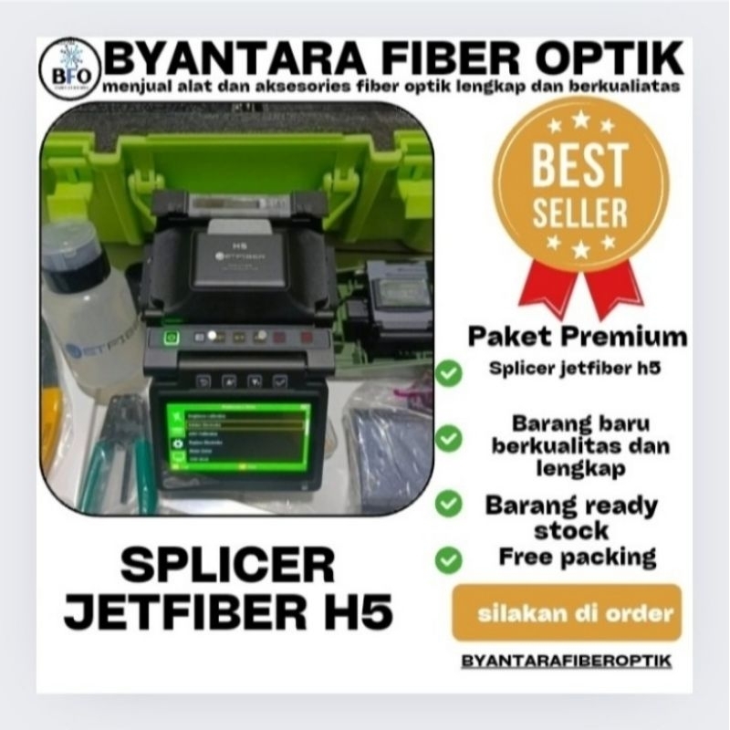 Jual fusion splicer jetfiber h5 | Shopee Indonesia