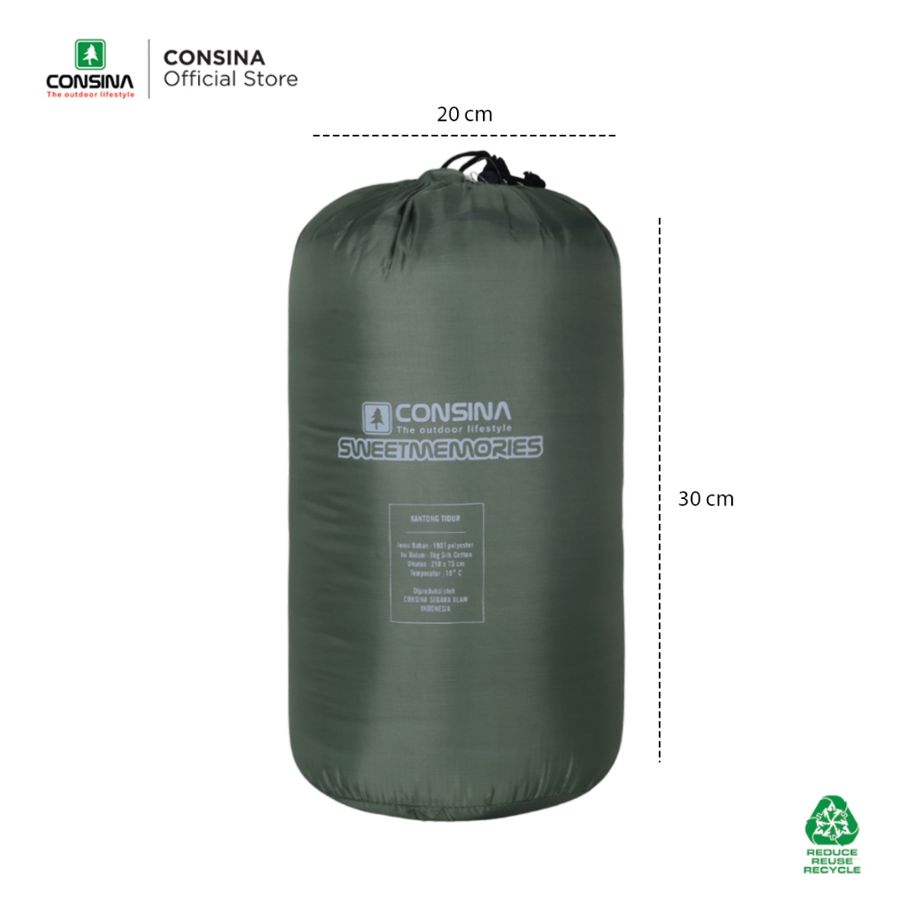 Jual CONSINA SLEEPING BAG SWEET MEMORIES Shopee Indonesia
