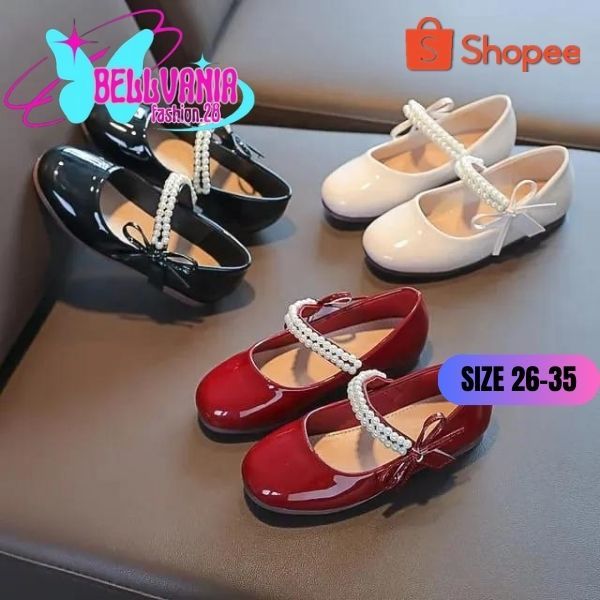 Jual Flat shoes balet anak perempuan anak sekolah umur