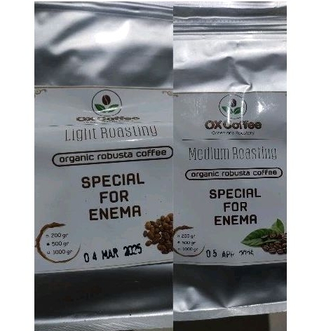 Jual Kopi enema Light Roasted (LR) atau Medium Roasted (MR) | Shopee ...
