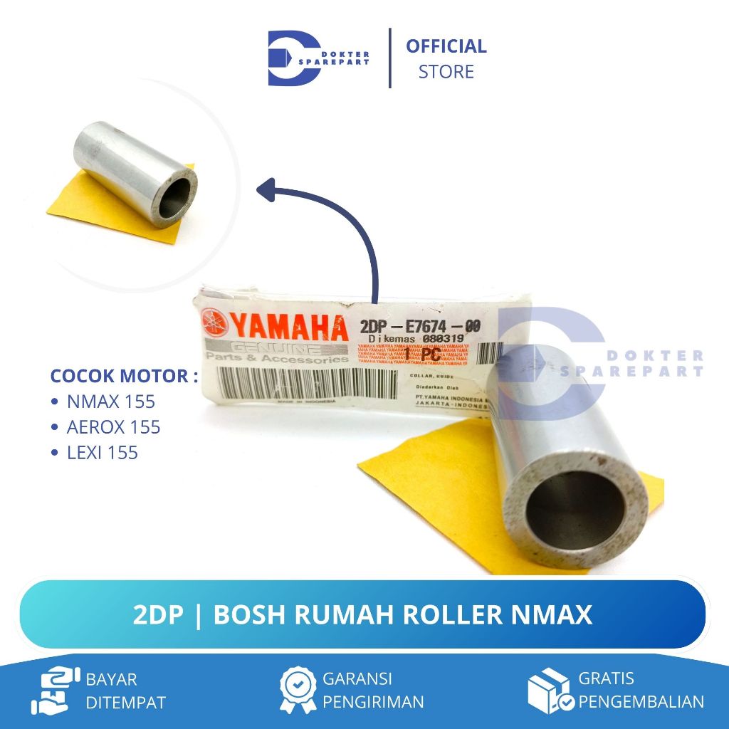 Jual 2DP BOSH RUMAH ROLLER NMAX 155 / AEROX 155 / LEXI 155 / BOS / BOSH ...