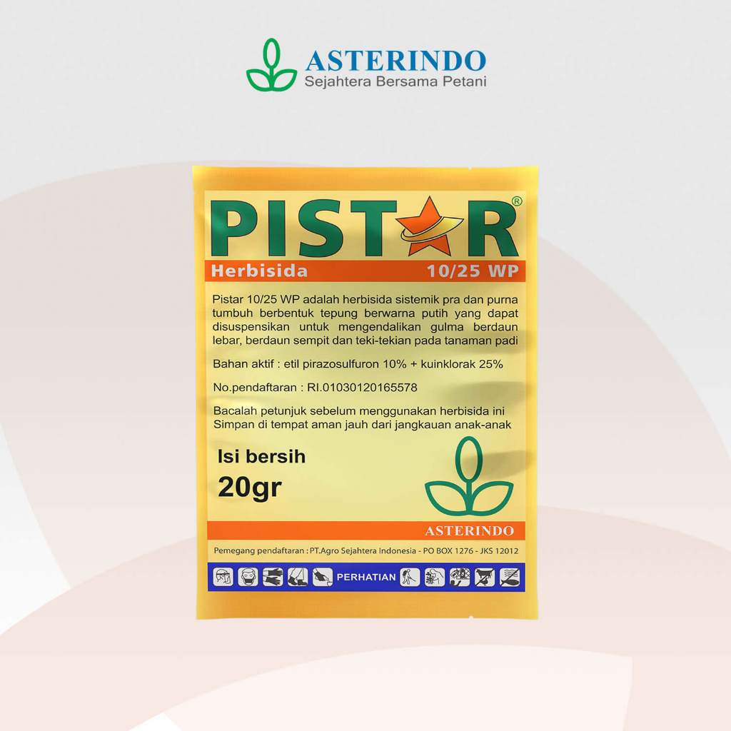 Jual HERBISIDA PISTAR 10/25 WP - Kemasan 100gr & 20gr | Shopee Indonesia
