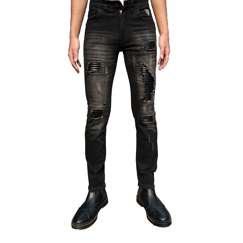 Jual CHICKCOOL BLACK SKIN STREET BIKERS EDITION Celana Jeans Pria