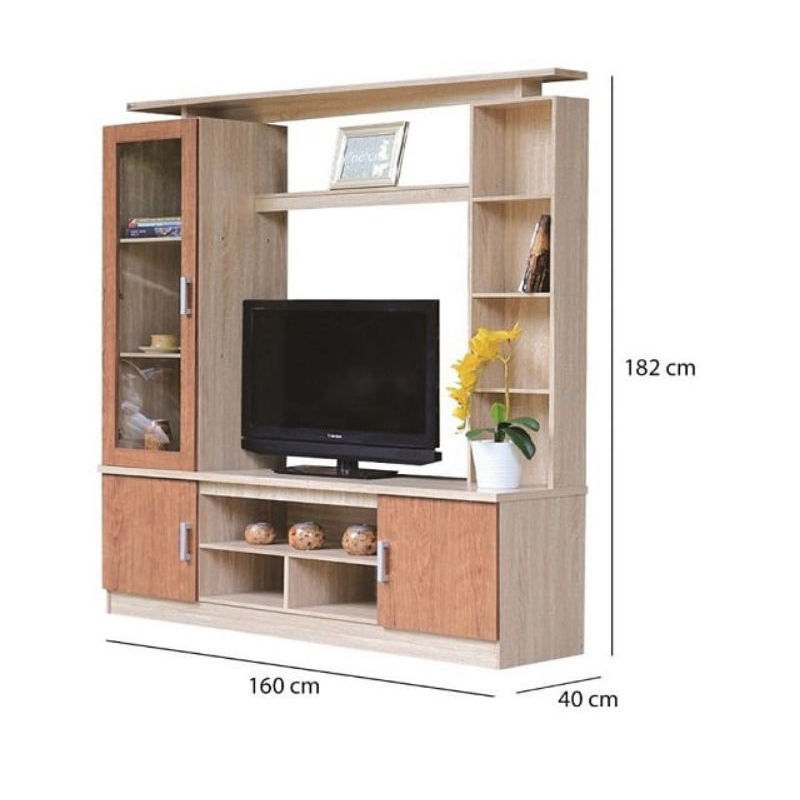 Jual Buppet tv minimalis modern hpl permeter | Shopee Indonesia
