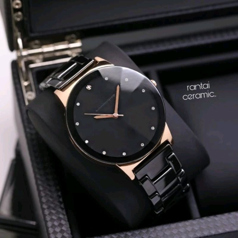 Jual Jam Tangan wanita Model Keramik Cantik kekinian 2024 | Shopee ...