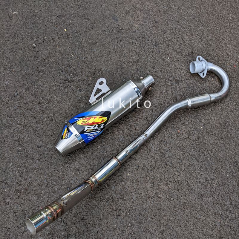 Jual FMF F4.1 Muffler Exhaust Racing pipe 38 mm for CRF 150 KLX 150 XR ...