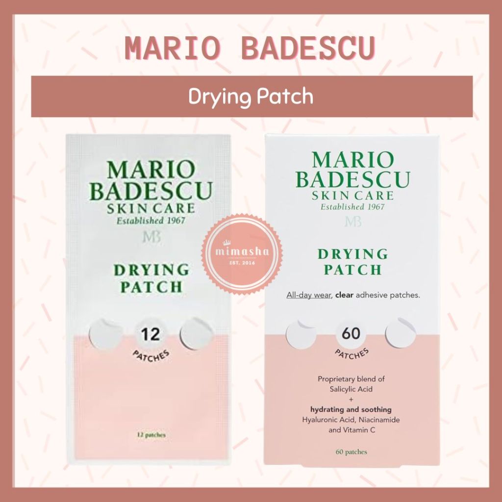 Jual Mario Badescu Drying Patch Acne Sticker Drying Lotion | Shopee ...
