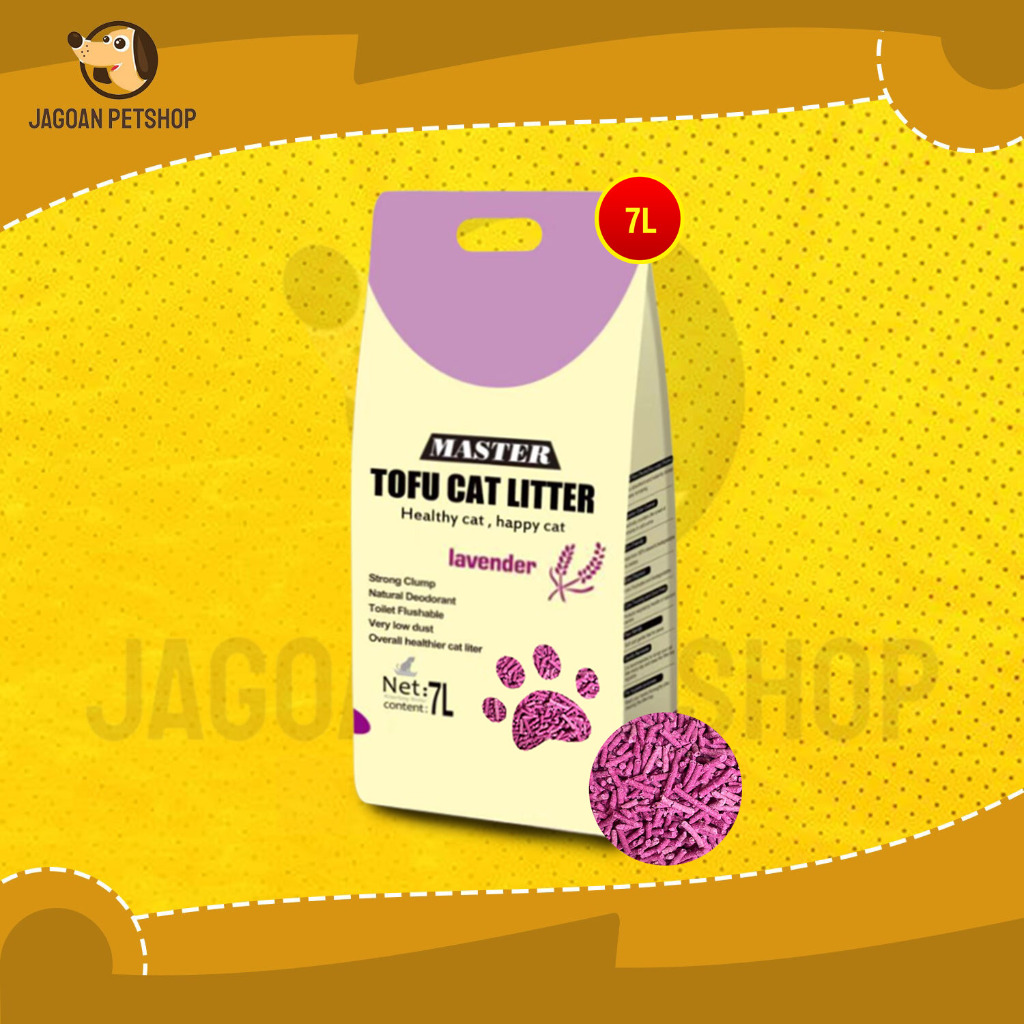 Jual Master Tofu Soya Cat Litter Pasir Gumpal Kucing 7 Litter | Shopee ...