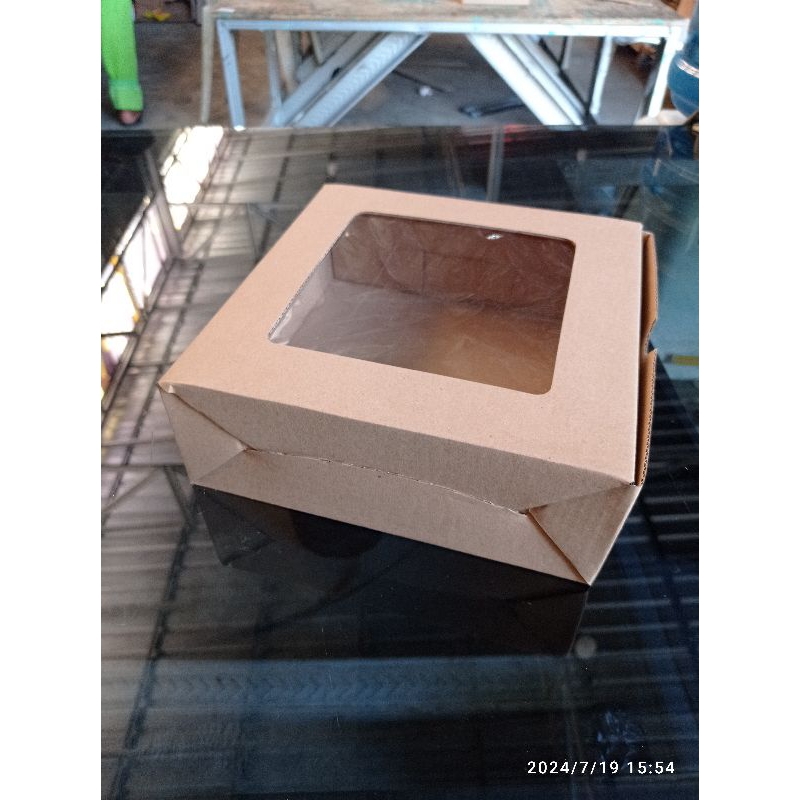 Jual Box-Packaging-Hampers Window Bahan Eflute 20x20x7 | Shopee Indonesia