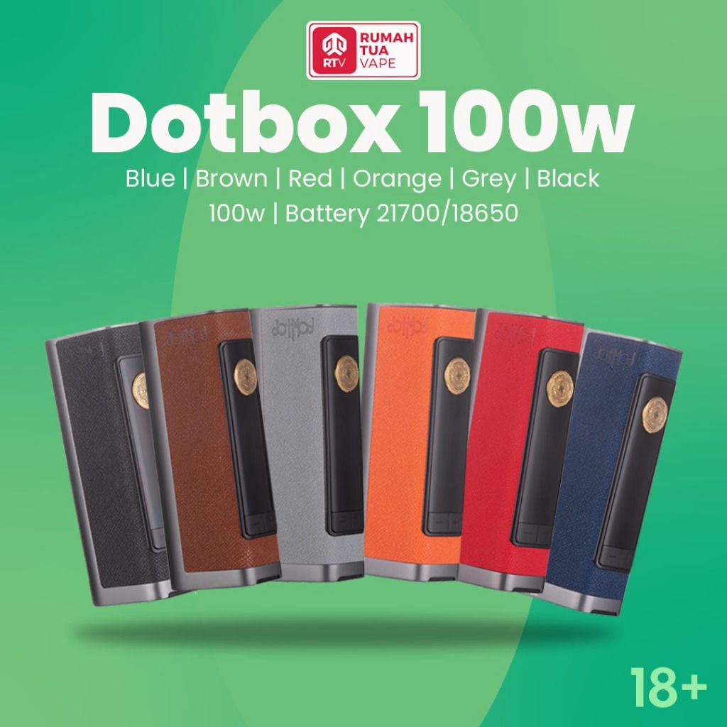 Jual DOTBOX 100W MOD BATTERY 21700/18650 | Shopee Indonesia