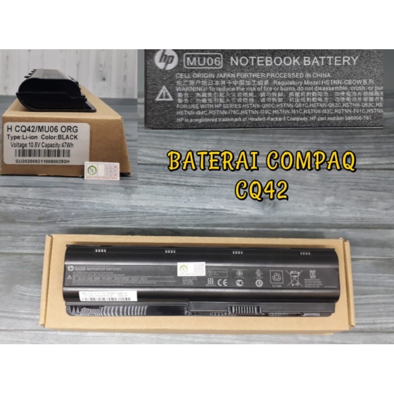 Jual BATERAI HP CQ42 (MU06) ORIGINAL | Shopee Indonesia
