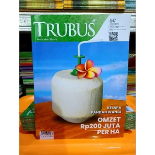 ( PROMO BUKU MURAH ORIGINAL ) BUKU TRUBUS / MAJALAH TRUBUS / KELAPA PANDAN WANGI / BEST SELLER / TRUBUS HOBI DAN BISNIS / KELAPA PANDAN WANGI OMZET RP200 JUTA PERHARI / PERTANIAN / KEHUTANAN