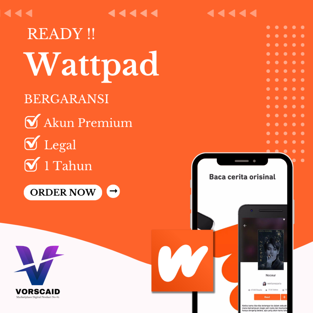 Jual Akun Wattpad Premium 1 Tahun Garansi Full | Shopee Indonesia