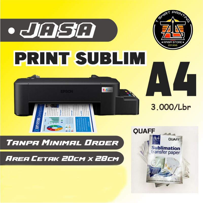 Jual Print SUBLIM A4 | Shopee Indonesia