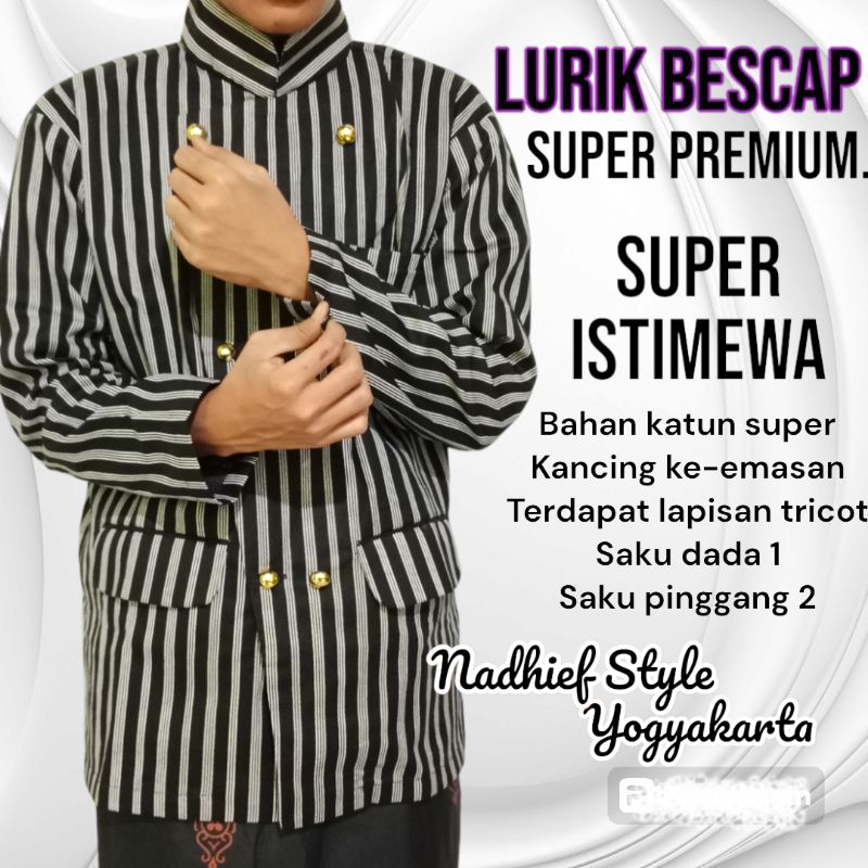 Jual LURIK BESCAP/BAJU-ADAT. SUPER PREMIUM | Shopee Indonesia
