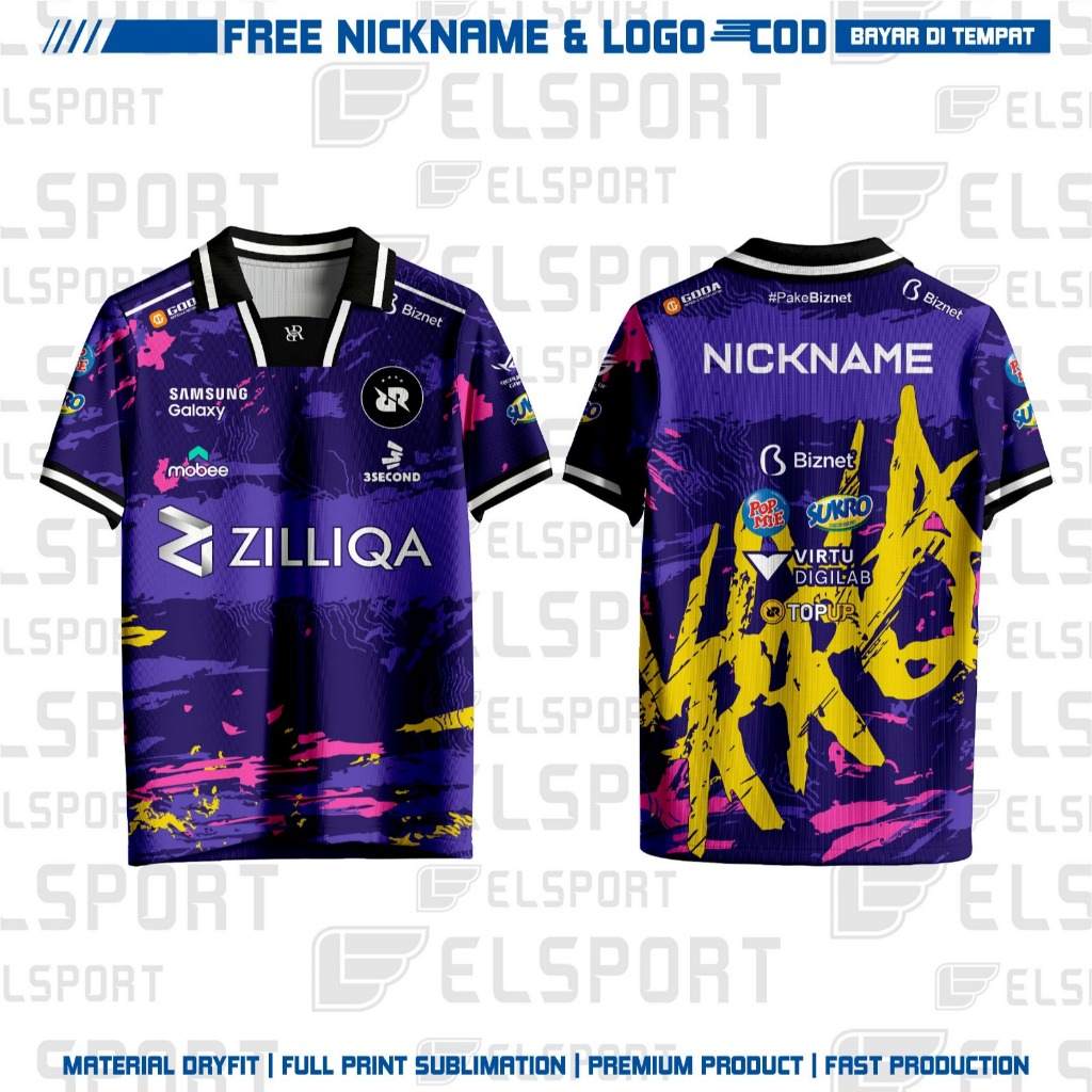 Jual jersey baju e-sport mpl season14 RRQ AWAY PURPLE terbaru gratis ...