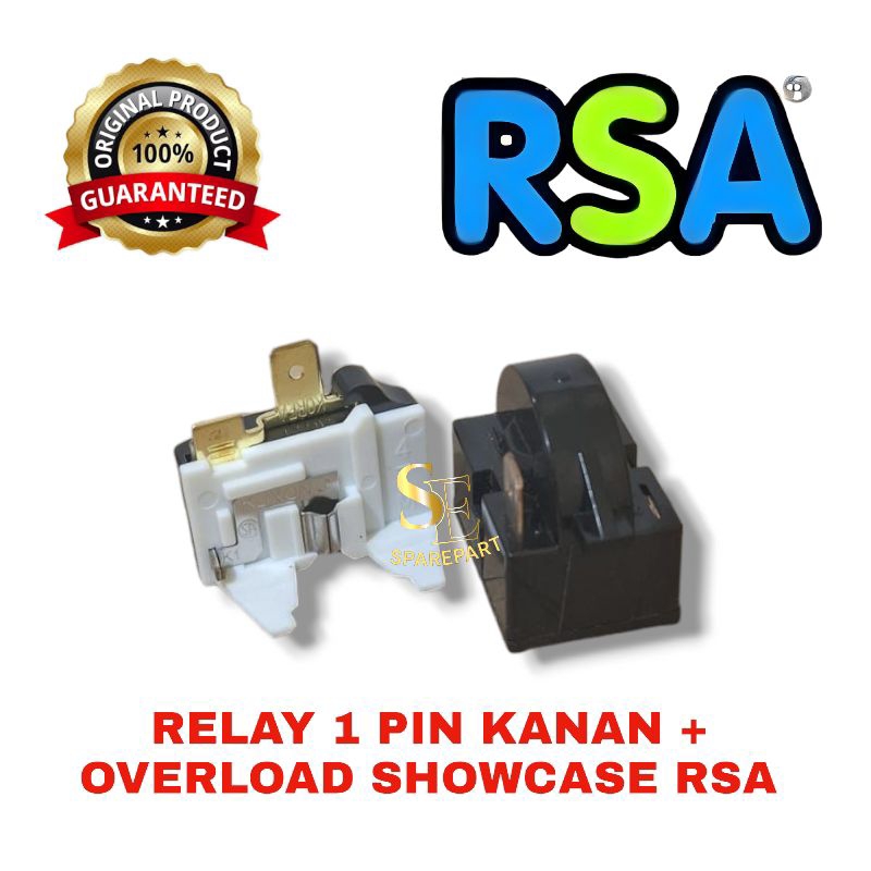 Jual RELAY RSA SHOWCASE KULKAS 1 PINTU /PTC RELAY SHOWCASE RSA PINTU ...
