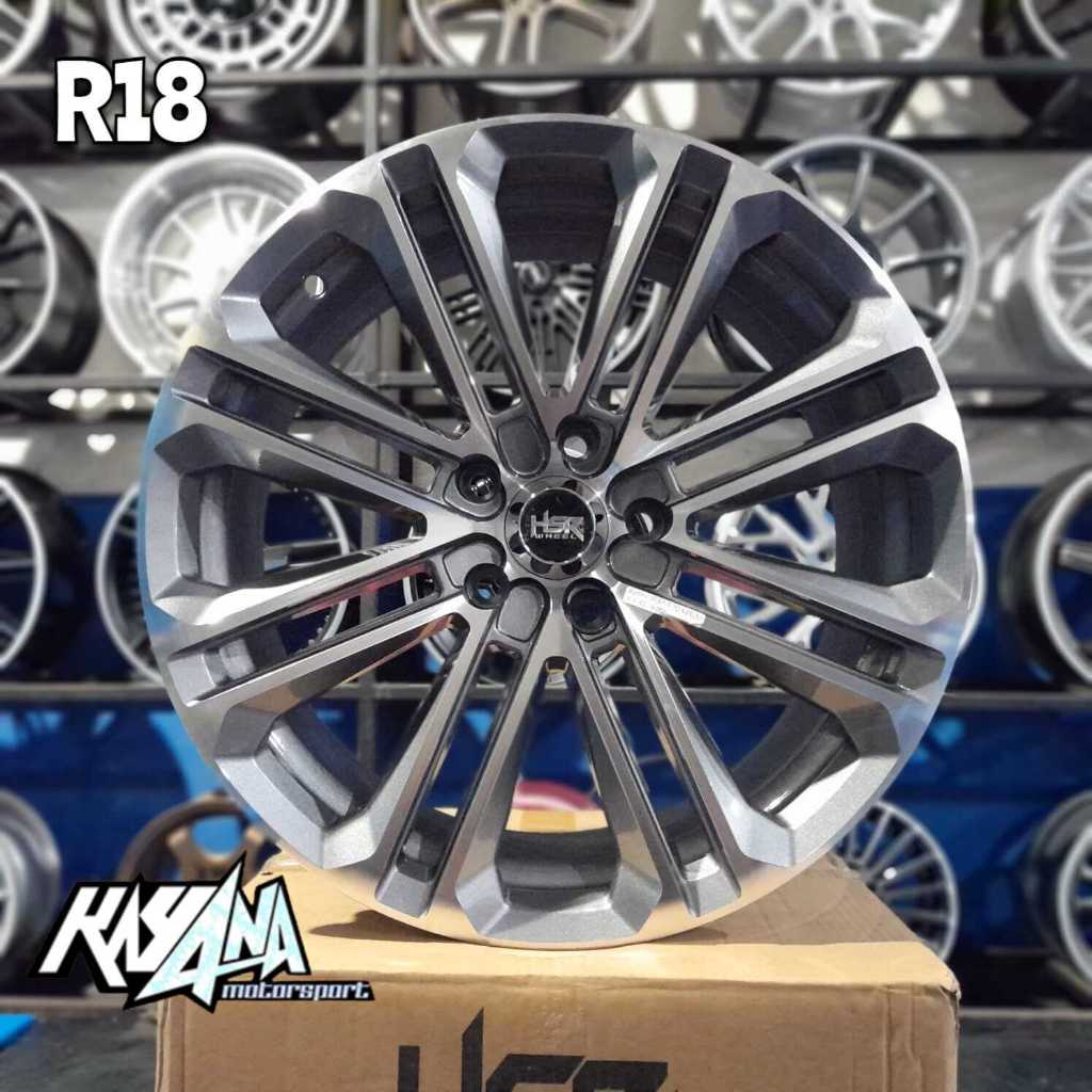 Jual Velg Murah R18 Baut 5x114,3 Velg Innova Xpander Xtrail Terios Velg ...