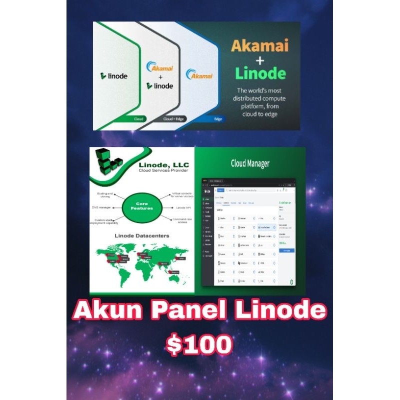 Jual Akun Panel Linode $100 60 hari | Shopee Indonesia