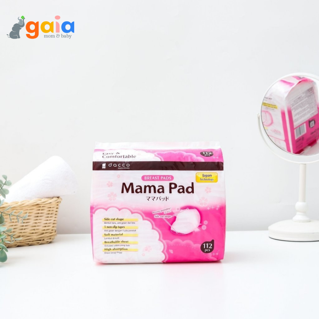 Jual Dacco Mama Pad 3D isi 112 | Bantalan Penyerap Asi | Shopee Indonesia