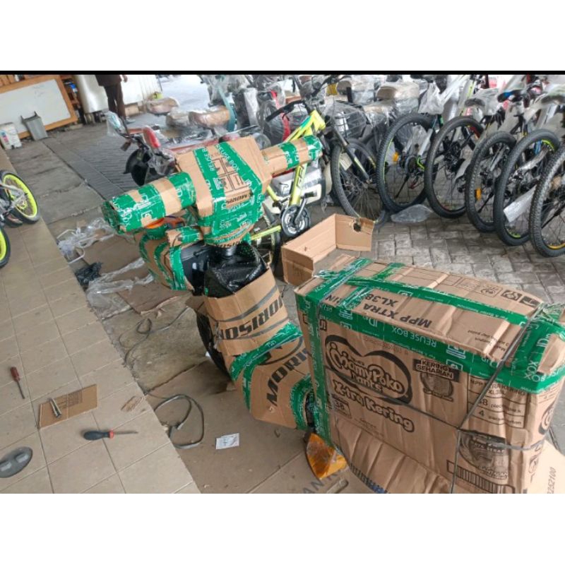Jual BIAYA PACKING TAMBAHAN SEPEDA LISTRIK KHUSUS KARGO ( SEPEDA/MOTOR ...