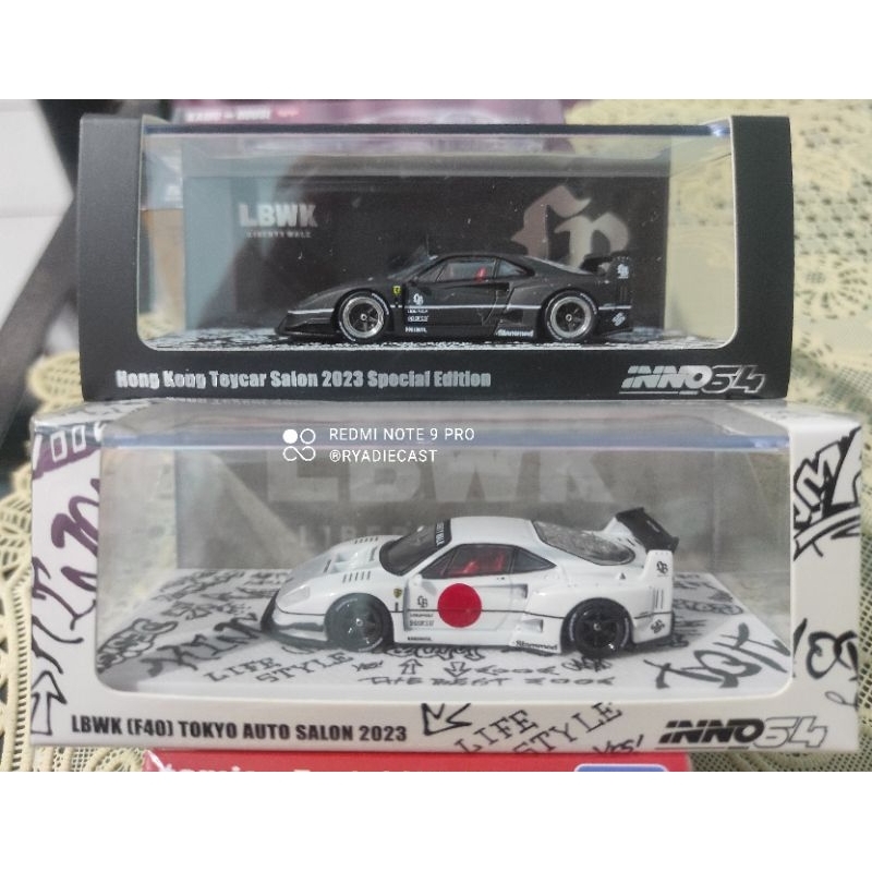 Jual Inno64 Ferrari LBWK F40 Hongkong Tokyo Toycar Auto Salon 2023 ...