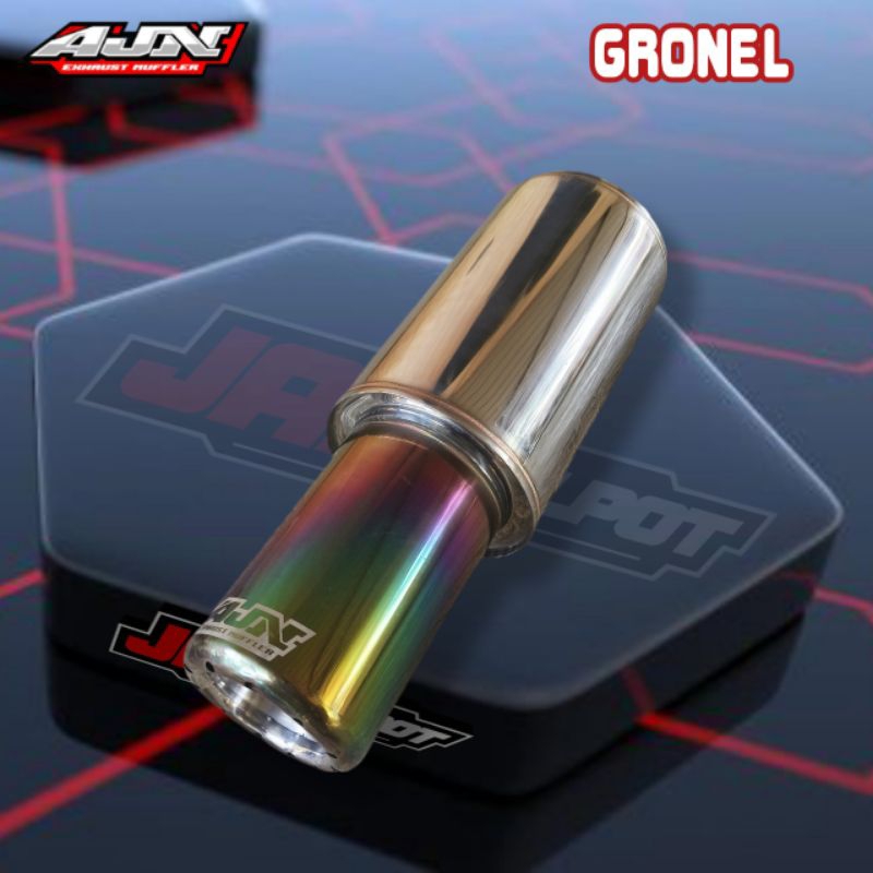 Jual knalpot racing AJN gronel suara full bass | Shopee Indonesia