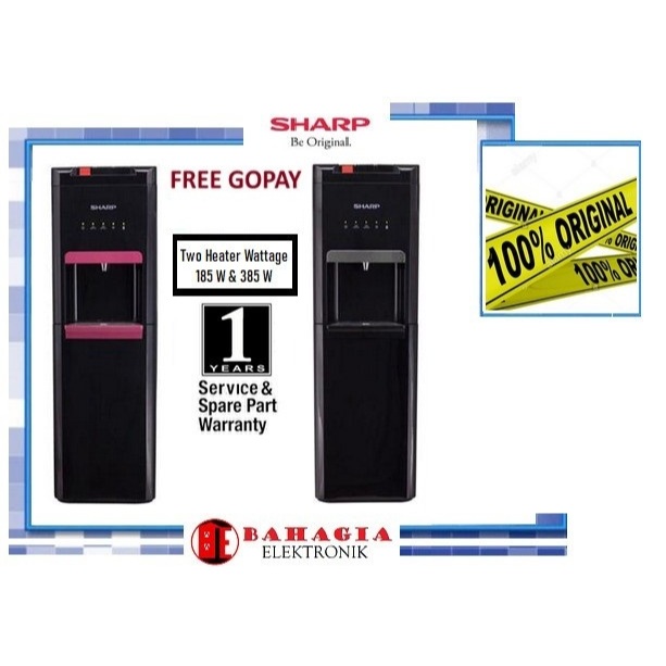 Jual Sharp Dispenser Bottom Loading SWD-66EHL-BS/BP -silver/pink ...