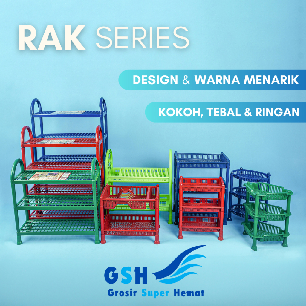 Jual GSH - Rak Series High Way Aneka Bentuk & Ukuran Susun 2/3/4/5 ...