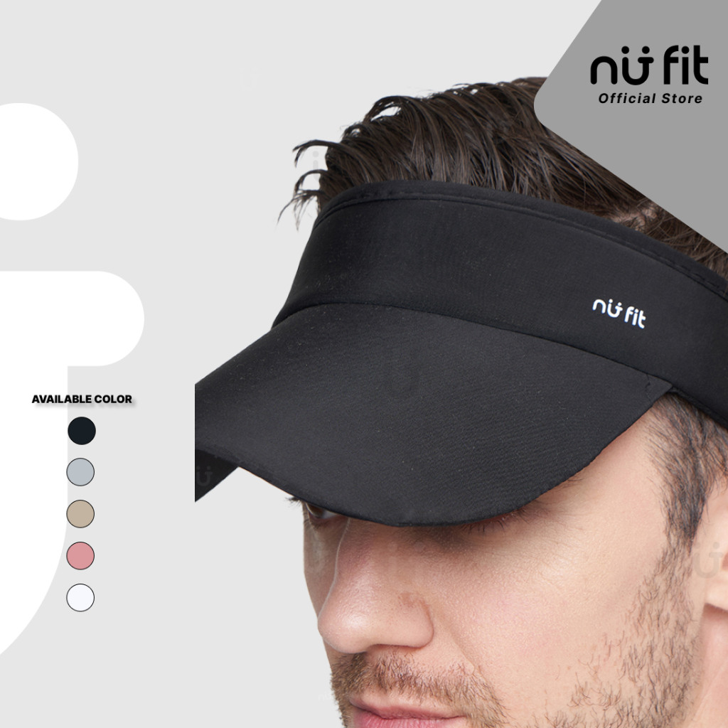Jual Nu Fit - Visor Topi Sport - Protection Sports Visor Hat -Topi ...