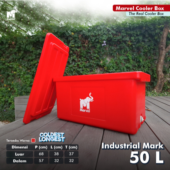 Jual Marvel Cooler Box ice 50 L / Marina Cool Box Es 50 Lion Star 50 ...