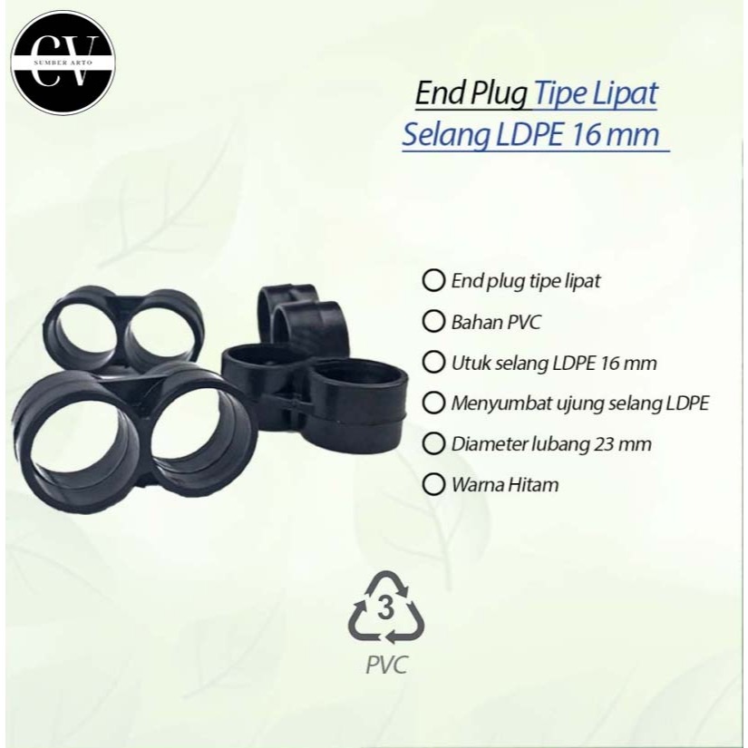Jual End Plug Tipe Lipat Untuk Selang PE 16mm | Shopee Indonesia