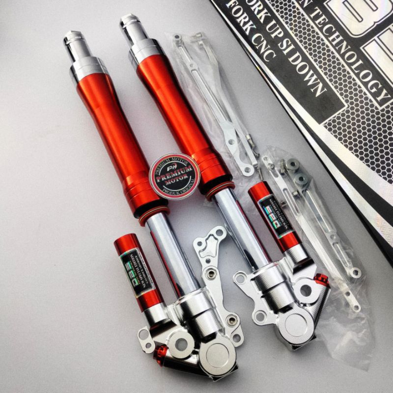 Jual shock depan USD upside-down PCX 160 dan Vario 160 DBS 708 New ...