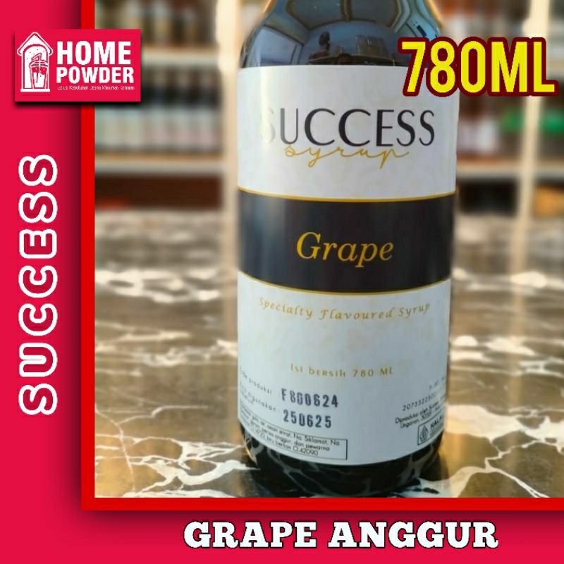 Jual Promo Syrup Sirup Success Rasa GRAPE anggur 780 Ml | Shopee Indonesia
