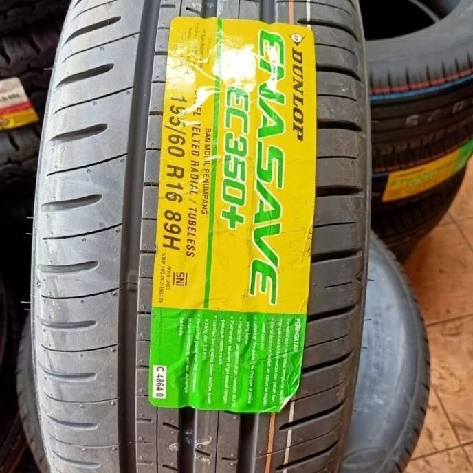 Jual Dunlop Enasave EC350+ Ukuran 195/60 R16 - Ban Mobil OEM