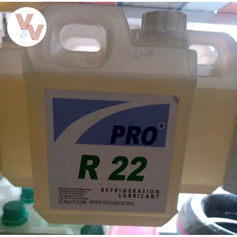 Jual oli compressor AC Pro R22 isi 1 liter | Shopee Indonesia