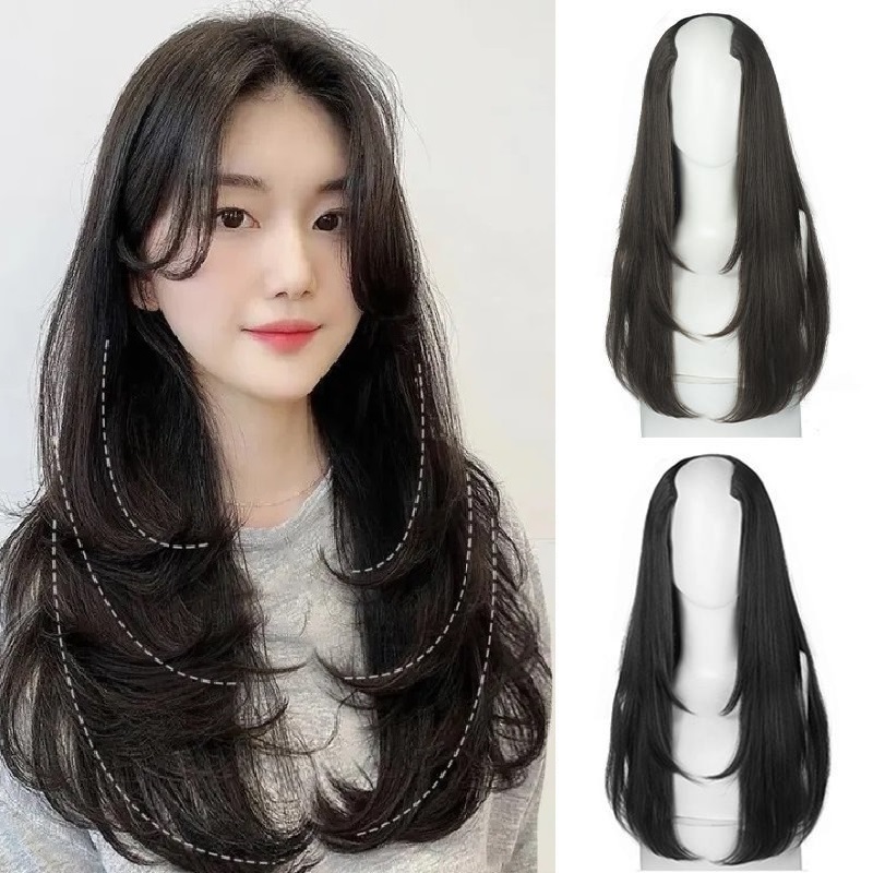 Jual RSW HAIR CLIP RAMBUT PALSU WANITA BIG LAYER HAIR CLIP RSW U SHAPE ...