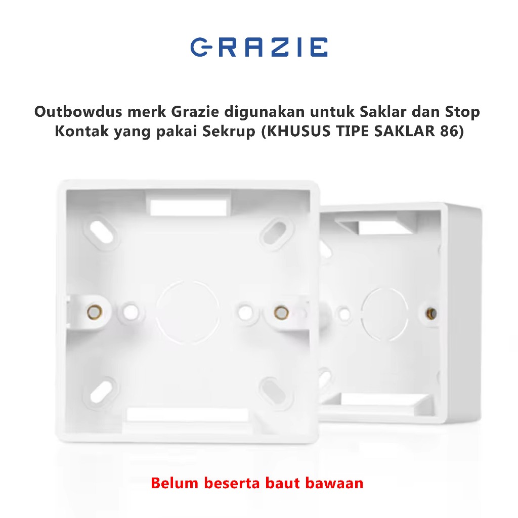 Jual Grazie OutBow Dus Tebal / OB Dus / Out Bow Dus Putih Hitam ...