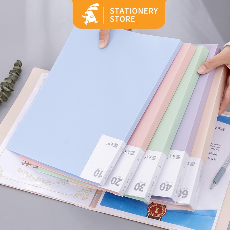 Jual Document Keeper Clear Holder Map File Dokumen Folder A4 20/30/40 ...