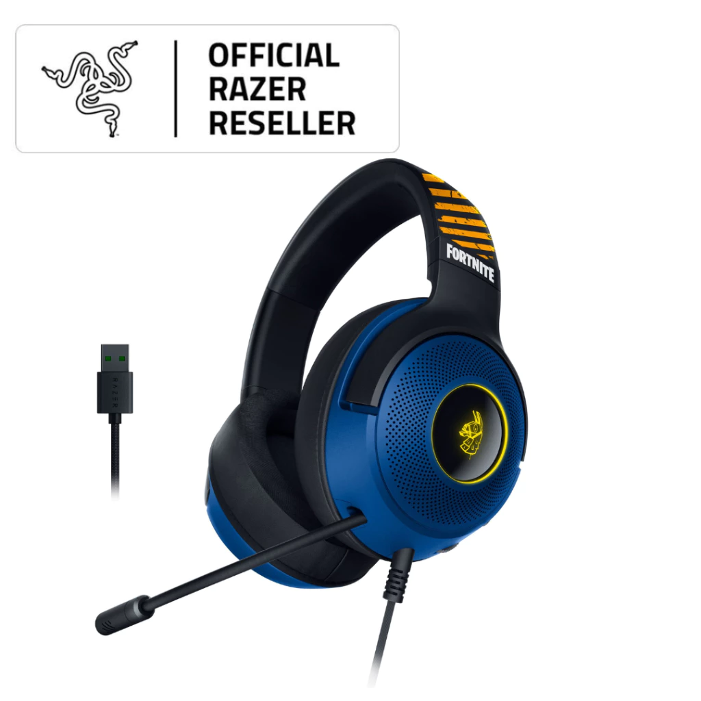 Razer Kraken V3 X Fortnite Edition Wired USB RGB Gaming Headset