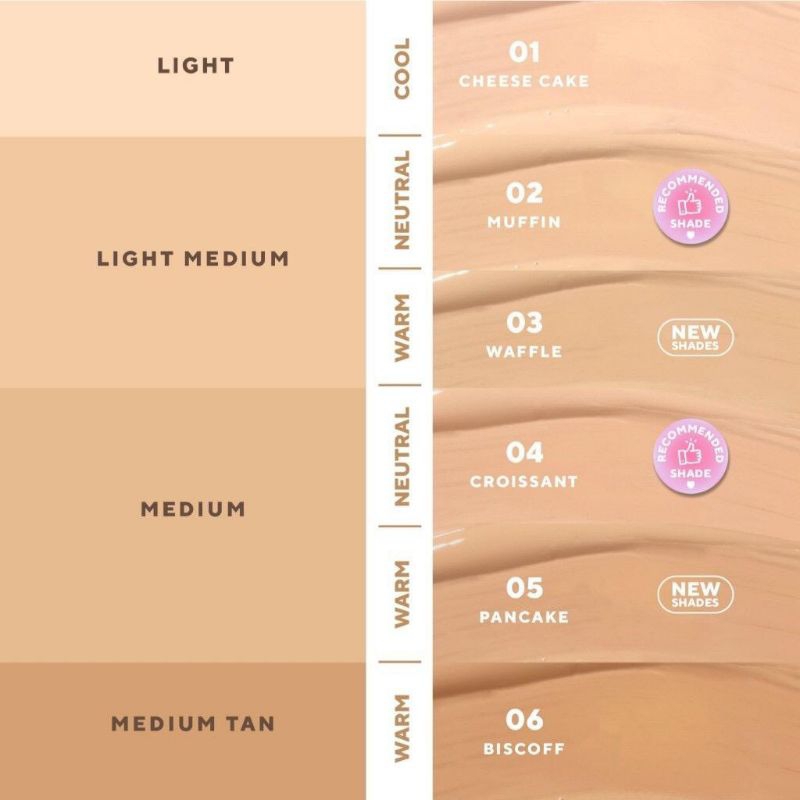 Jual True to Skin Cushion Series Shade Skinlike Porefecting Cushion SPF ...