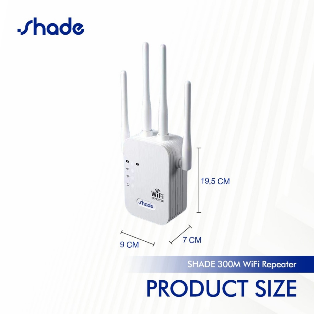 Jual SHADE 300M WIFI Repeater Wireless Wifi Range Extender Router ...
