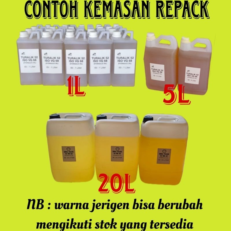 Jual Shell Tellus 1 Liter – ISO VG 32 / 46 / 68 – Oli Hidrolik Asli ...