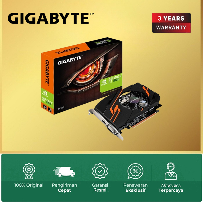Jual VGA Card Gigabyte GeForce GT 1030 OC 2GB GDDR5 | Shopee Indonesia